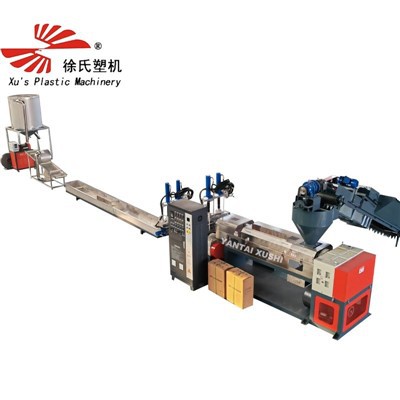 PP PE plastmasas plēves granulēšanas mašīna