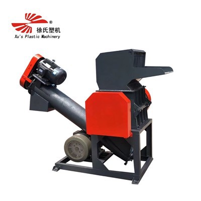 Skrūvkonveijera plastmasas drupinātāja mašīna